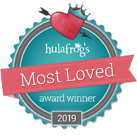 Hulafrogs Most Loved Badge