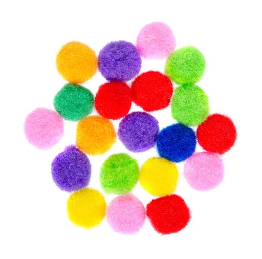 Your toddlers will have a ton of fun this summer when you help them craft a pom-pom maze.